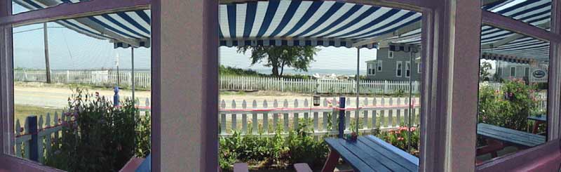 Panoramic View from inside the restaurant